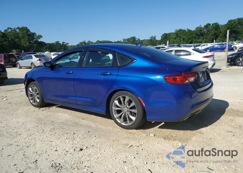 2016 Chrysler 200 S из США, поврежденный, VIN 1C3CCCBB9GN158052